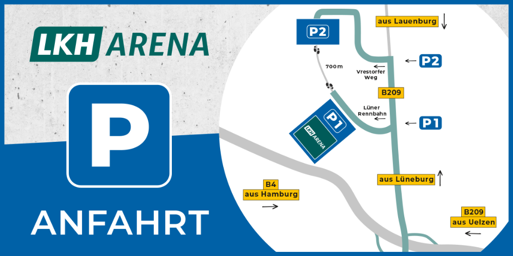 Parken an der LKH Arena