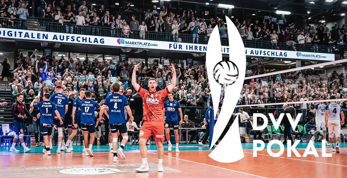 Tickets SVG Lüneburg : BADEN VOLLEYS SSC Karlsruhe DVV POKAL, ACHTELFINALE DVV-POKAL DER MÄNNER in Lüneburg