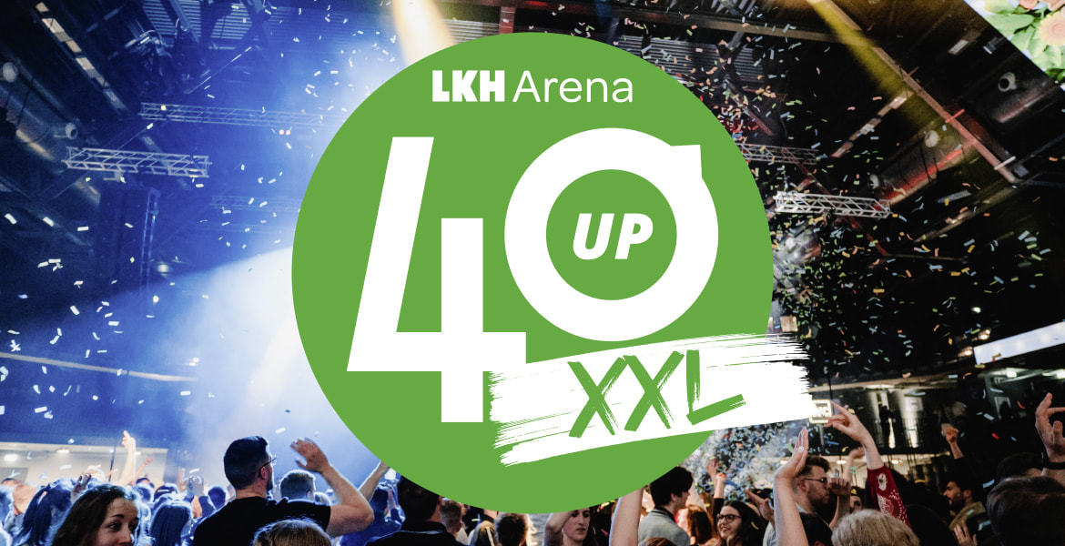 Tickets 40UP XXL in der LKH Arena,  in Lüneburg