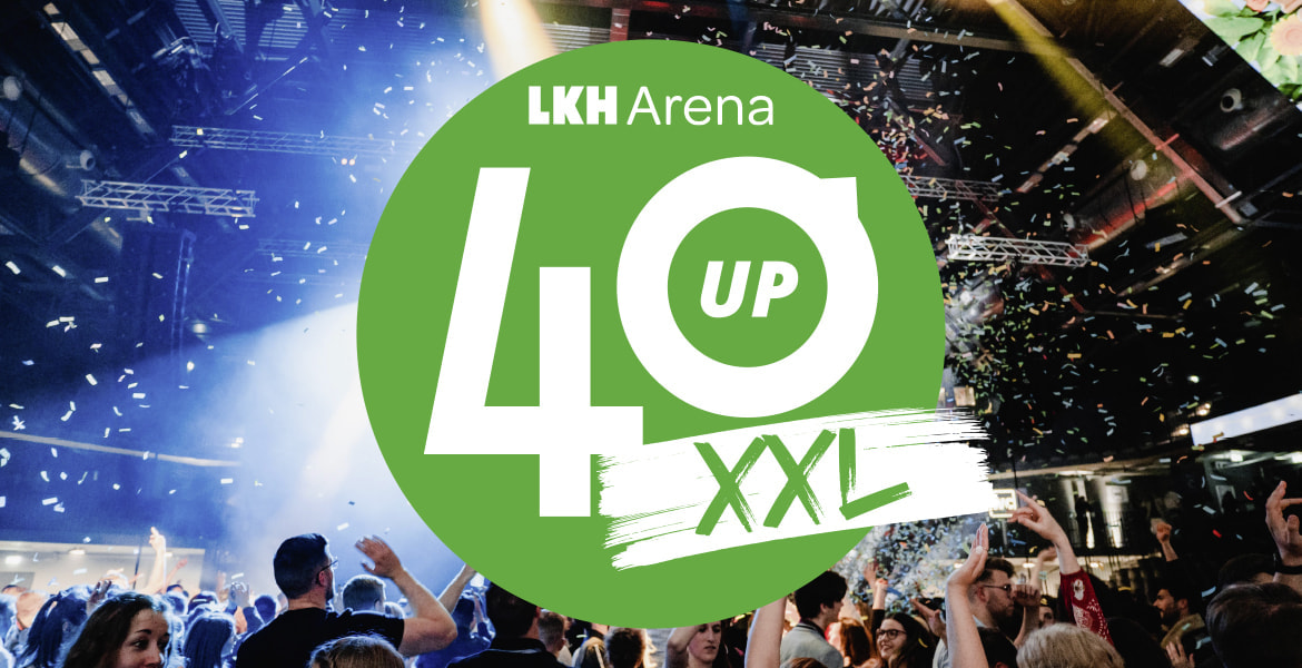 Tickets 40UP XXL in der LKH Arena, in Lüneburg