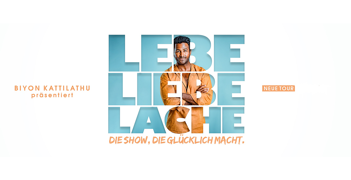 Tickets BIYON KATTILATHU - LEBE. LIEBE. LACHE., TOUR 2024 in Lüneburg
