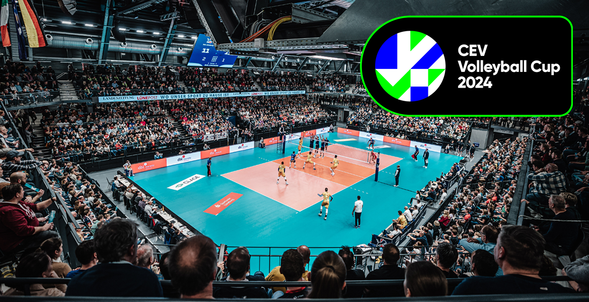 Tickets SVG Lüneburg : Arkas IZMIR // Halbfinale CEV Cup 2024, CEV Volleyball Cup 2024 in Lüneburg
