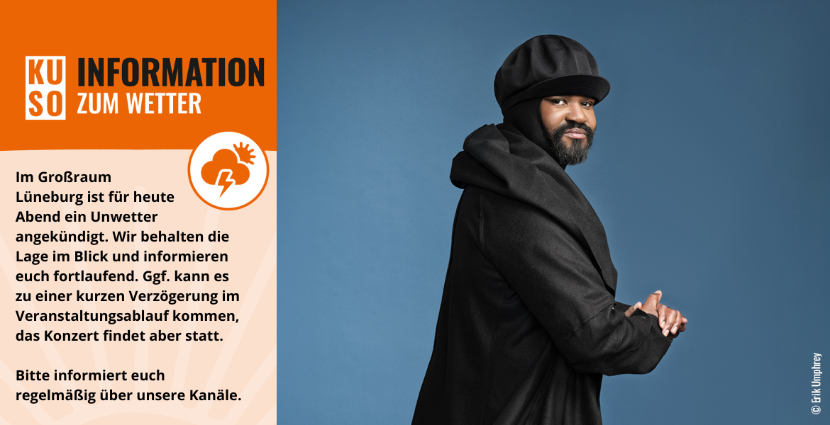 Tickets Gregory Porter, Lüneburger Kultursommer in Lüneburg