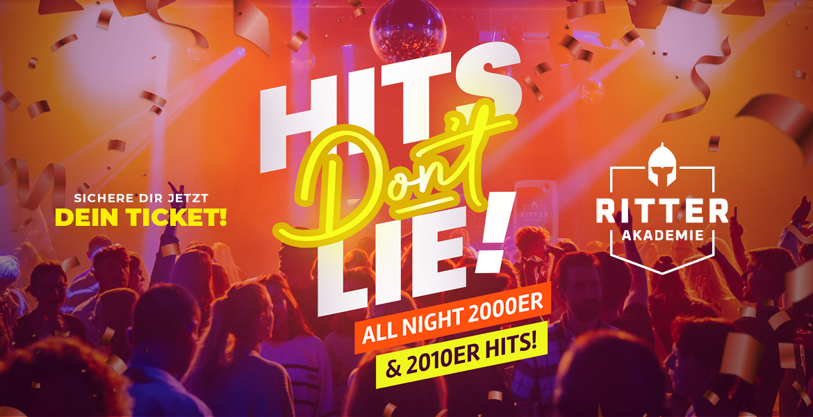 Tickets Hits Don’t Lie – 2000er & 2010er, „If you like it, then you shoulda put a Ring... ähhhm... get your ticket for it!“  in Lüneburg