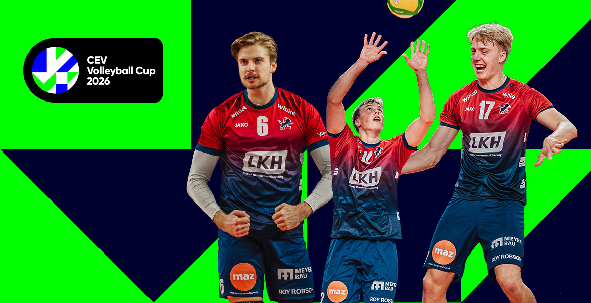 Tickets SVG Lüneburg : Alterna SPVB POITIERS // CEV CUP 25/26,  in Lüneburg