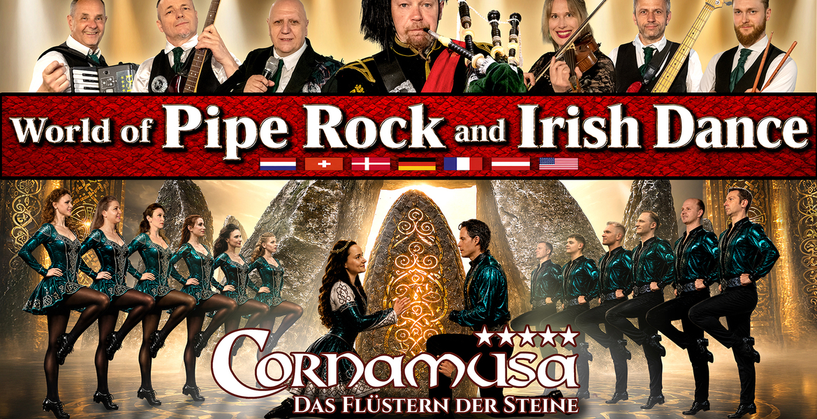 Tickets CORNAMUSA – World of Pipe Rock and Irish Dance,  in Lüneburg